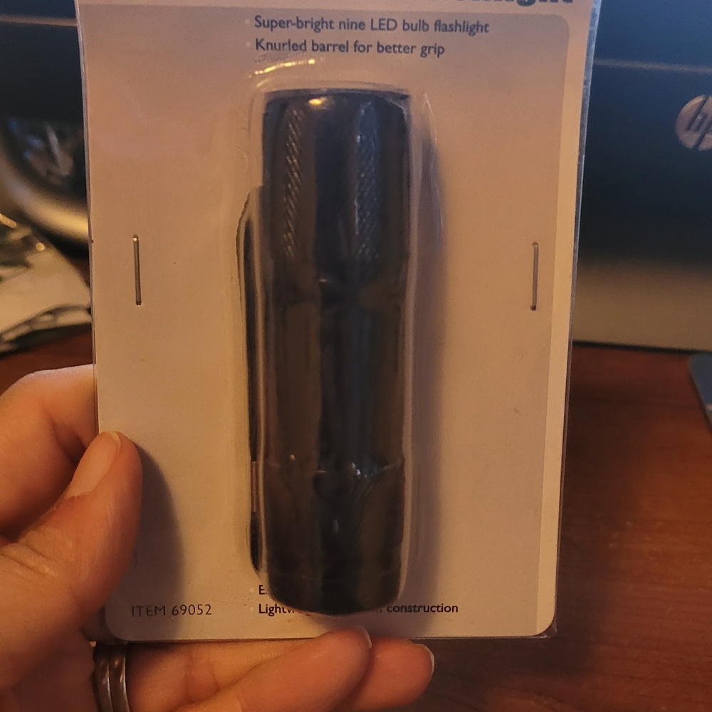 Black LED Flashlight